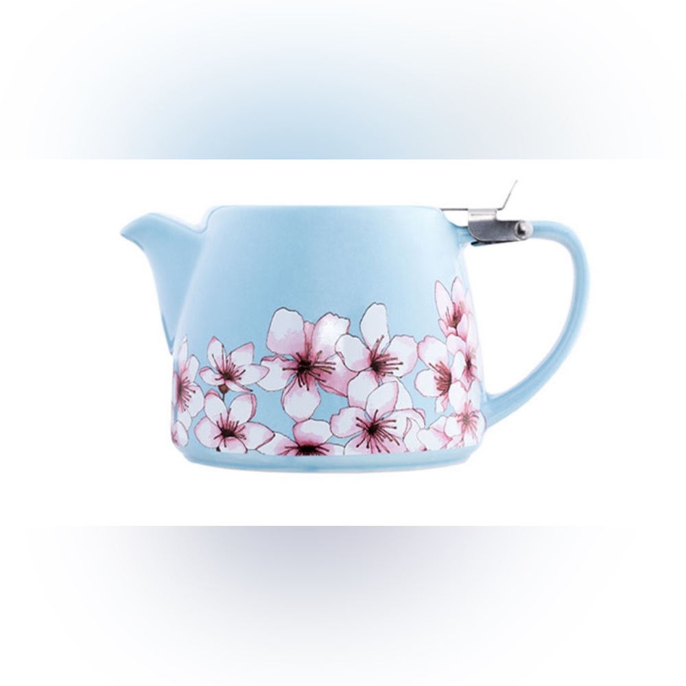 Alfred ceramic and stainless steel tea pot